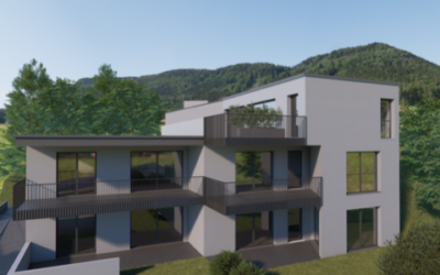 Nuova Costruzione – Residenza Lugumino, Lumino | Appartamento (No.2) con Giardino Privato e Terrazza, 4.5 locali